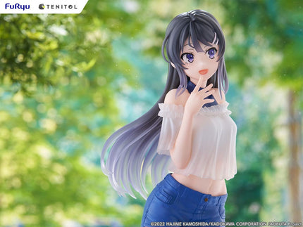 Rascal Does Not Dream of Bunny Girl Senpai - Mai Sakurajima - Tenitol Tall Figure (Furyu) — product image 10