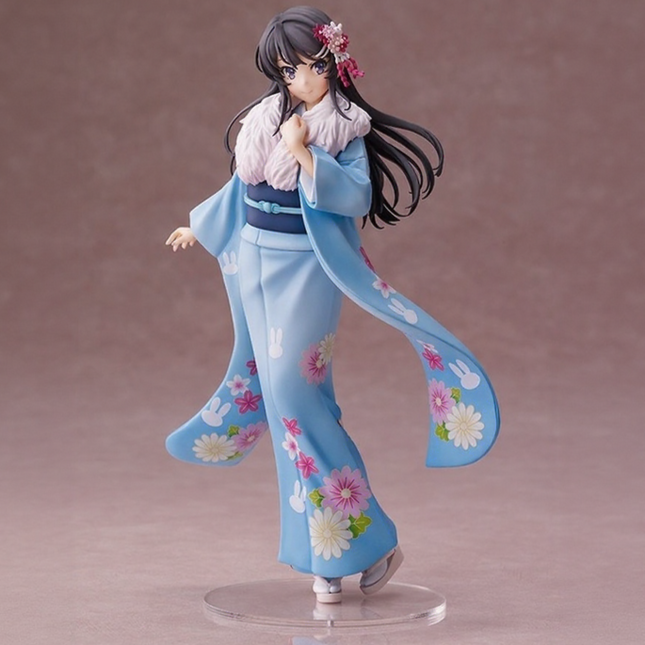 Rascal Does Not Dream of Bunny Girl Senpai - Mai Sakurajima - Kimono Ver. 1/7 Scale Figure (Aniplex) — product image 1