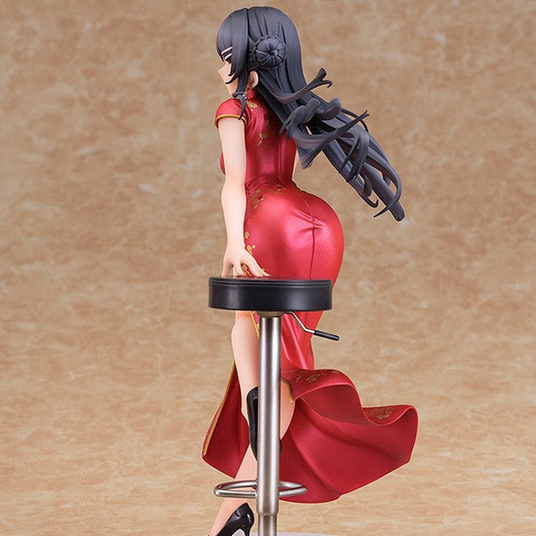 Rascal Does Not Dream of Bunny Girl Senpai - Mai Sakurajima - Chinese Dress Ver. 1/7 Scale Figure (Wing) — product image 2