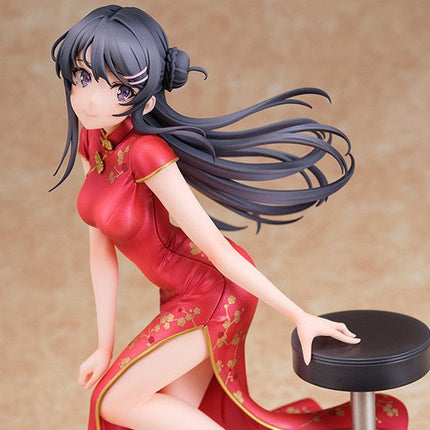 Rascal Does Not Dream of Bunny Girl Senpai - Mai Sakurajima - Chinese Dress Ver. 1/7 Scale Figure (Wing) — product image 3