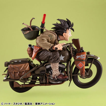 Dragon Ball Z - Son Goku & Motorcycle - Desktop Real McCoy EX Figure (MegaHouse) — product image 1