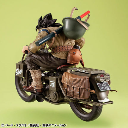 Dragon Ball Z - Son Goku & Motorcycle - Desktop Real McCoy EX Figure (MegaHouse) — product image 6