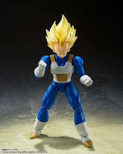 Dragon Ball Z - Super Saiyan Vegeta - Awakened Super Saiyan Blood S.H.Figuarts Figure (Bandai Spirits) (re-run) — product image 1