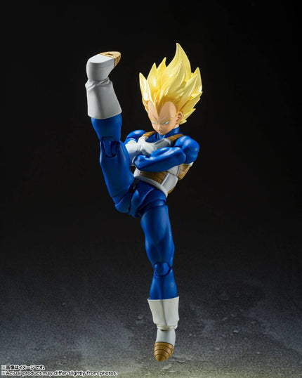 Dragon Ball Z - Super Saiyan Vegeta - Awakened Super Saiyan Blood S.H.Figuarts Figure (Bandai Spirits) (re-run) — product image 5