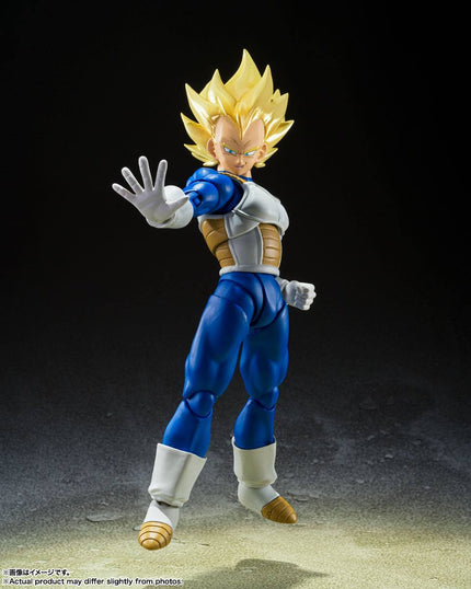 Dragon Ball Z - Super Saiyan Vegeta - Awakened Super Saiyan Blood S.H.Figuarts Figure (Bandai Spirits) (re-run) — product image 6
