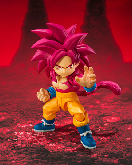 Dragon Ball Daima - Super Saiyan 4 Son Goku - Mini S.H.Figuarts Figure (Bandai Spirits) — product image 2