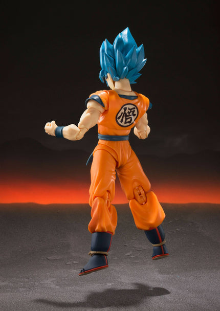 Dragon Ball Super: Broly - Super Saiyan Blue Son Goku - S.H.Figuarts Figure (Bandai Spirits) (re-run) — product image 3