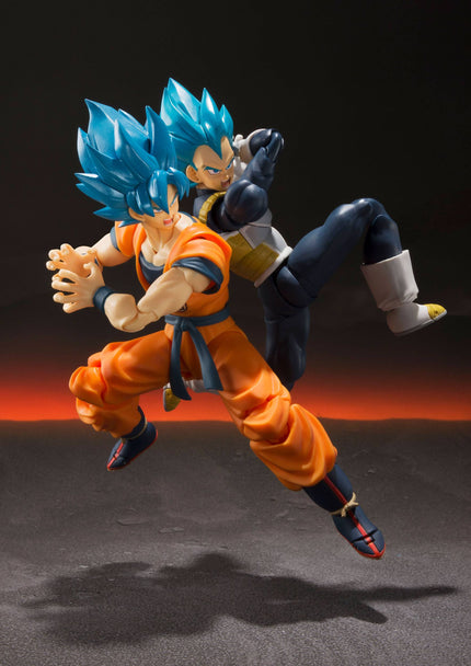 Dragon Ball Super: Broly - Super Saiyan Blue Son Goku - S.H.Figuarts Figure (Bandai Spirits) (re-run) — product image 6