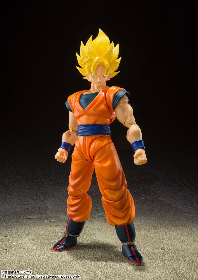 Dragon Ball Z - Super Saiyan Full Power Son Goku - S.H.Figuarts Figure (Bandai Spirits) (re-run) — product image 1