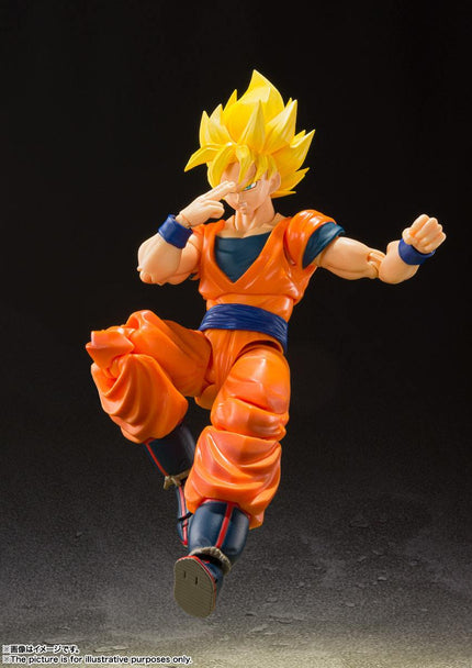 Dragon Ball Z - Super Saiyan Full Power Son Goku - S.H.Figuarts Figure (Bandai Spirits) (re-run) — product image 6