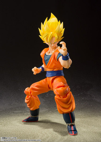 Dragon Ball Z - Super Saiyan Full Power Son Goku - S.H.Figuarts Figure (Bandai Spirits) (re-run) — product image 7