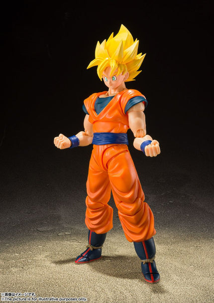 Dragon Ball Z - Super Saiyan Full Power Son Goku - S.H.Figuarts Figure (Bandai Spirits) (re-run) — product image 8