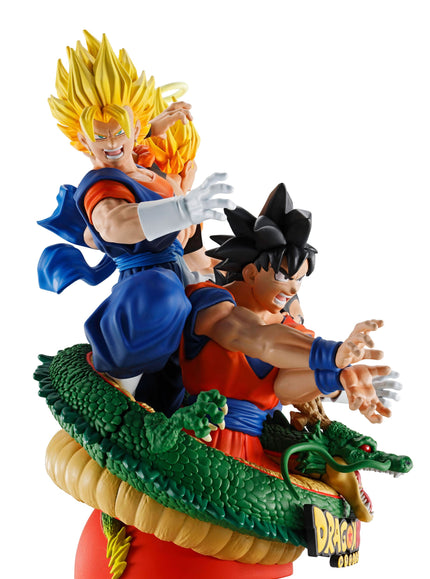 Dragon Ball Z - Son Goku, Vegeta, Vegito, Gogeta & Shenron - Dracap RE:BIRTH 02 Petitrama DX Figure (MegaHouse) — product image 4