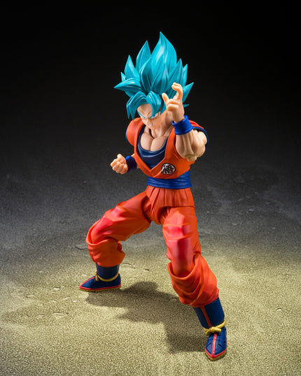 Dragon Ball Super - Super Saiyan Blue Son Goku - Blue Power Transcending Limits S.H.Figuarts Figure (Bandai Spirits) — product image 1