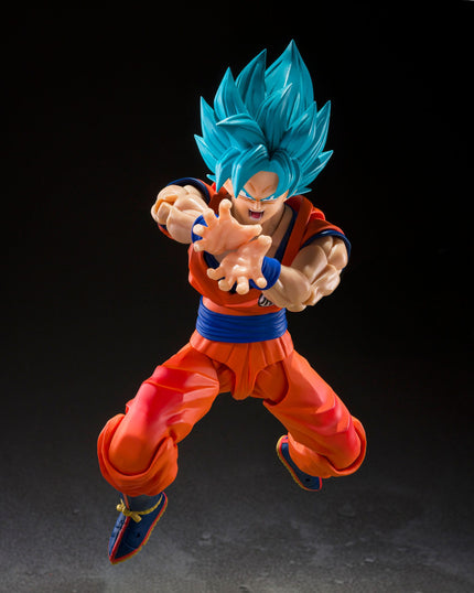 Dragon Ball Super - Super Saiyan Blue Son Goku - Blue Power Transcending Limits S.H.Figuarts Figure (Bandai Spirits) — product image 3