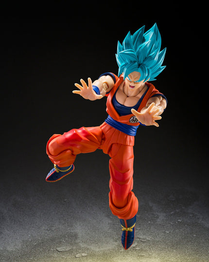 Dragon Ball Super - Super Saiyan Blue Son Goku - Blue Power Transcending Limits S.H.Figuarts Figure (Bandai Spirits) — product image 4