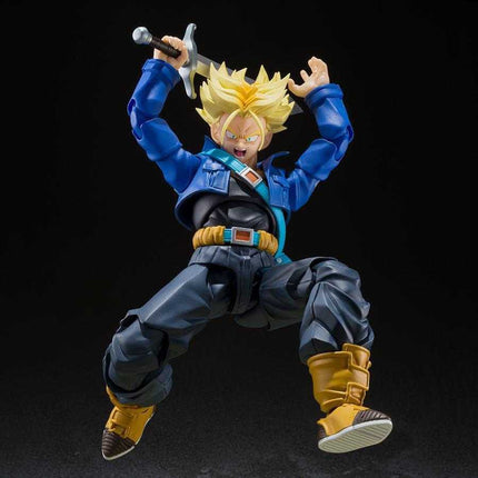 Dragon Ball Z - Super Saiyan Trunks - The Boy from the Future S.H.Figuarts Figure (Bandai Spirits) (re-run) — product image 4