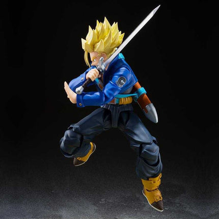Dragon Ball Z - Super Saiyan Trunks - The Boy from the Future S.H.Figuarts Figure (Bandai Spirits) (re-run) — product image 5