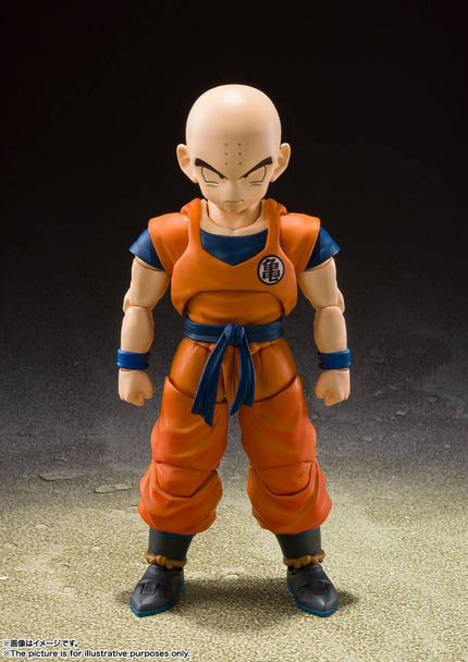 Dragon Ball Z - Krillin - Earth's Strongest Man S.H.Figuarts Figure (Bandai Spirits) (re-run) — product image 2