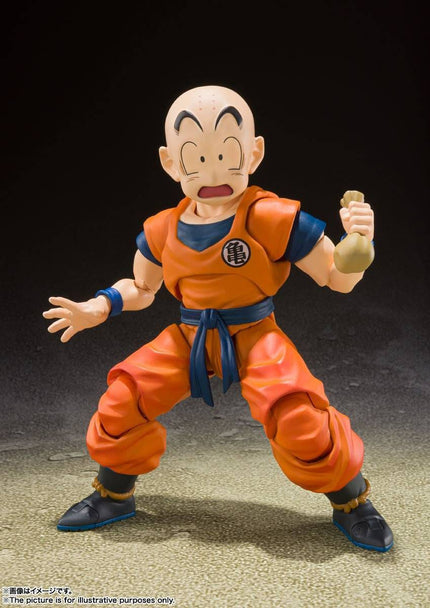 Dragon Ball Z - Krillin - Earth's Strongest Man S.H.Figuarts Figure (Bandai Spirits) (re-run) — product image 3
