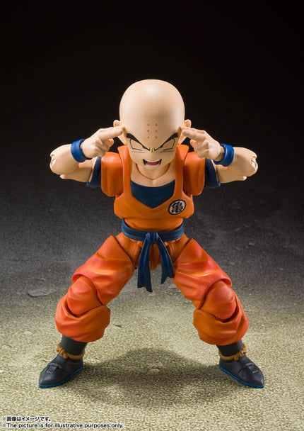Dragon Ball Z - Krillin - Earth's Strongest Man S.H.Figuarts Figure (Bandai Spirits) (re-run) — product image 4