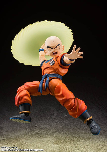Dragon Ball Z - Krillin - Earth's Strongest Man S.H.Figuarts Figure (Bandai Spirits) (re-run) — product image 5
