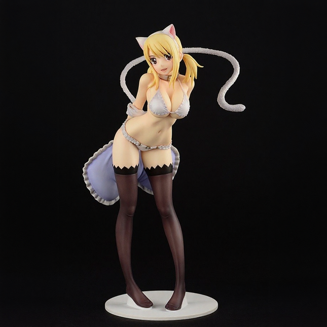 Fairy Tail - Lucy Heartfilia - White Cat Gravure Style 1/6 Scale Figure (Orca Toys) — product image 1