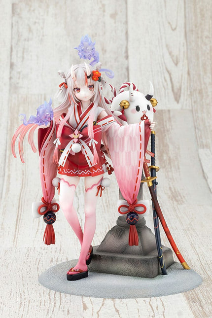 Hololive - Nakiri Ayame - Shrine Maiden Fortune Outfit Ver. 1/7 Scale Figure (Kotobukiya) — product image 2