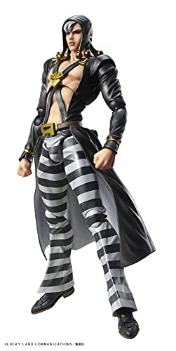 JoJo's Bizarre Adventure: Golden Wind - Risotto Nero & Metallica - Super Action Statue Figure (Medicos Entertainment) (re-run) — product image 1