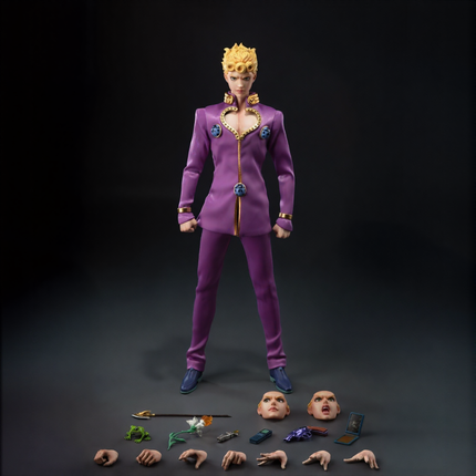 JoJo's Bizarre Adventure: Golden Wind - Giorno Giovanna - FigZero 1/6 Scale Figure (ThreeZero) — product image 3