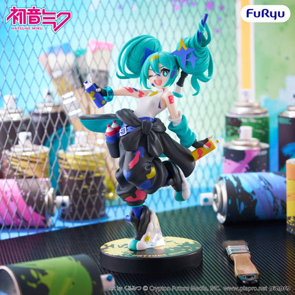 Hatsune Miku - Paint Girl Another Color - Muchute Figure (Furyu) — product image 1