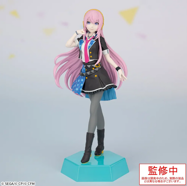 Hatsune Miku: Colorful Stage! - Megurine Luka - School SEKAI - Desktop x Decorate Collections Figure (SEGA) — product image 1