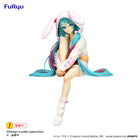 Hatsune Miku - Rabbit Ear Hood Pajama - Noodle Stopper Figure (Furyu) — product image 1