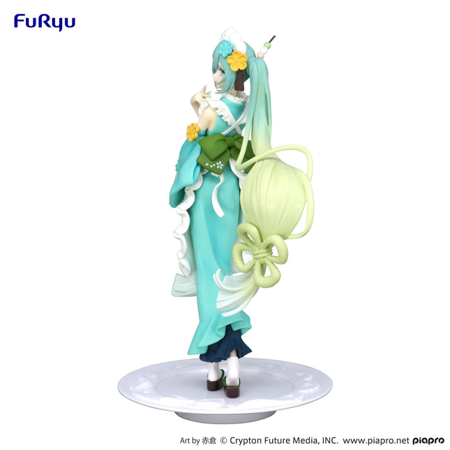 Hatsune Miku - SweetSweets Matcha Green Tea Parfait Mint - Exceed Creative Figure (Furyu) — product image 2