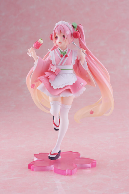 Hatsune Miku - Sakura Miku Japanese Cafe Ver. - Coreful Figure (Taito) — product image 3