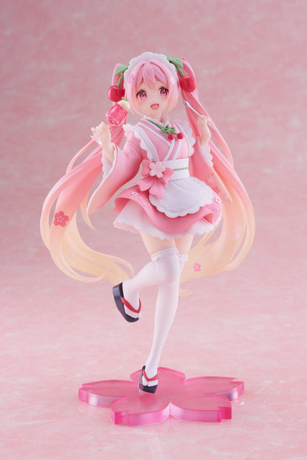 Hatsune Miku - Sakura Miku Japanese Cafe Ver. - Coreful Figure (Taito) — product image 6