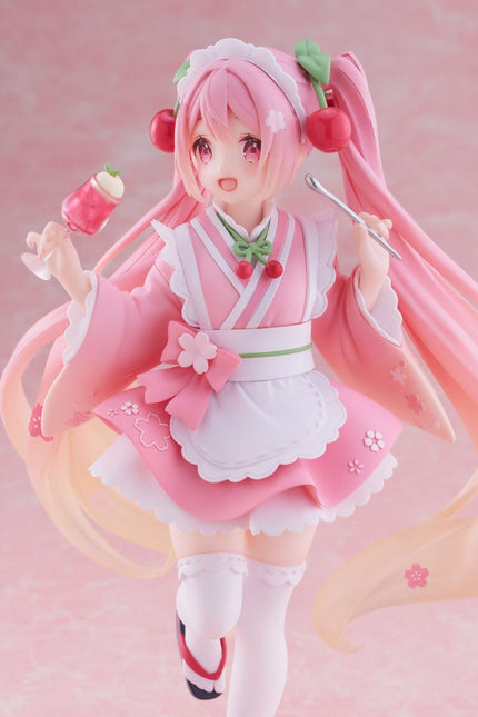 Hatsune Miku - Sakura Miku Japanese Cafe Ver. - Coreful Figure (Taito) — product image 7