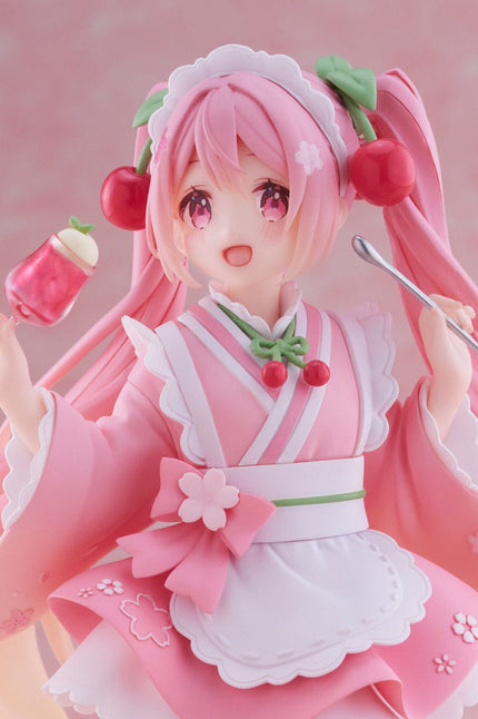 Hatsune Miku - Sakura Miku Japanese Cafe Ver. - Coreful Figure (Taito) — product image 9
