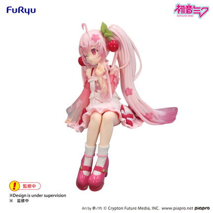 Hatsune Miku - Sakura Miku 2025 Wink Ver. - Noodle Stopper Figure (Furyu) — product image 2