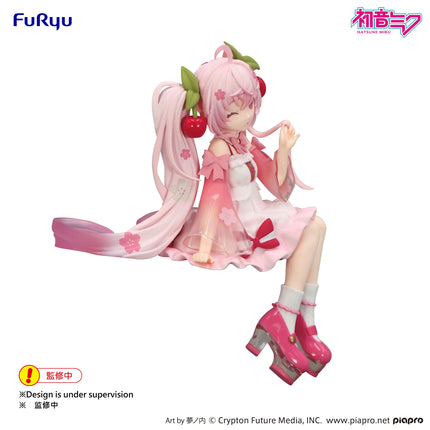 Hatsune Miku - Sakura Miku 2025 Wink Ver. - Noodle Stopper Figure (Furyu) — product image 4