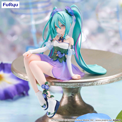Hatsune Miku - Flower Fairy Morning Glory - Noodle Stopper Figure (Furyu) — product image 3