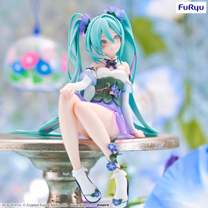 Hatsune Miku - Flower Fairy Morning Glory - Noodle Stopper Figure (Furyu) — product image 5