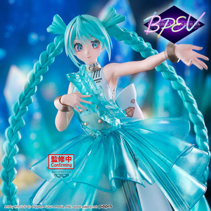 Hatsune Miku - Emerald Gem - Evolve Clearluxe Figure (Banpresto) — product image 3