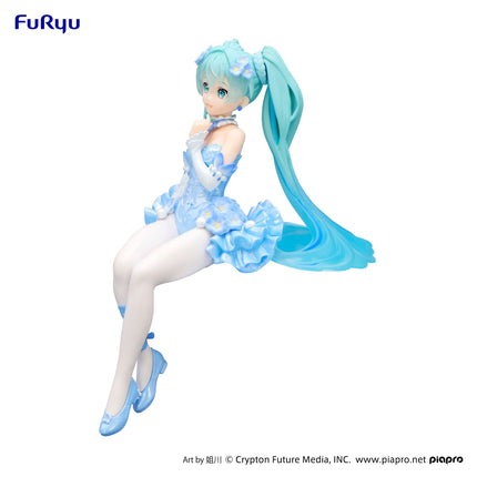 Hatsune Miku - Flower Fairy Nemophila Pale Blue - Noodle Stopper Figure (Furyu) — product image 2