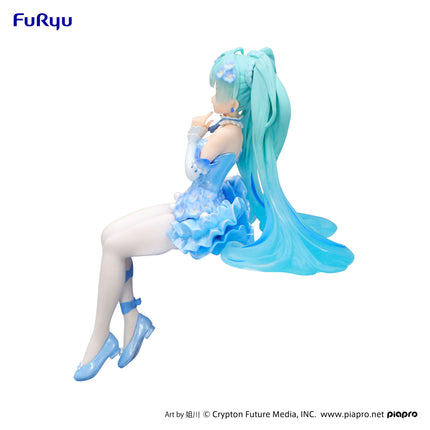 Hatsune Miku - Flower Fairy Nemophila Pale Blue - Noodle Stopper Figure (Furyu) — product image 3