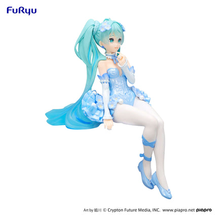 Hatsune Miku - Flower Fairy Nemophila Pale Blue - Noodle Stopper Figure (Furyu) — product image 5
