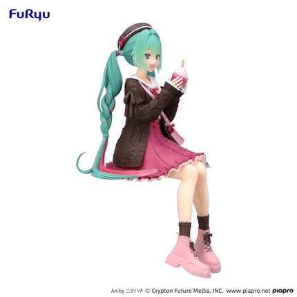 Hatsune Miku - Autumn Date Pink Color - Noodle Stopper Figure (Furyu) — product image 5