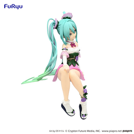 Hatsune Miku - Flower Fairy Morning Glory Pink Color - Noodle Stopper Figure (Furyu) — product image 7