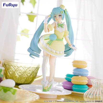 Hatsune Miku - SweetSweets Macaron Citron Color - Exceed Creative Figure (Furyu) — product image 3