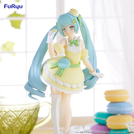 Hatsune Miku - SweetSweets Macaron Citron Color - Exceed Creative Figure (Furyu) — product image 4
